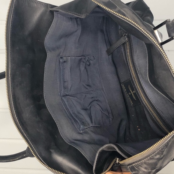 Pour La Victoire Prouve' Leather Satchel - Picture 3 of 4